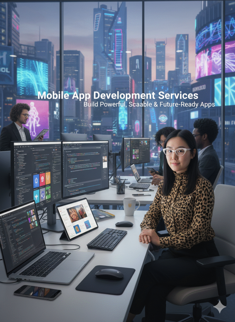 Mobile App Development Services – Build Powerful, Scalable & Future-Ready Apps