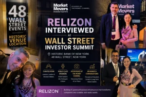 Relizon Interviewed at Prestigious Wall Street Investor Summit Inside Historic Bank of New York